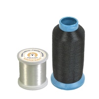 Hilo de Monofilamento de Nailon/Poliéster Transparente de Alta Tenacidad, Ecológico, de 0.1 mm, Invisible, para Calzado
