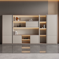 Bureau de direction modulaire convertible en bois moderne de luxe pour le mobilier de bureau du PDG