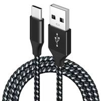 Nuevo Cable USB Tipo C de Carga Rápida 3A con Nylon Trenzado para iPhone 15, Compatible con Transferencia de Datos de 5Gbps