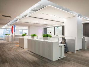 Postes de travail de bureau modernes Bureaux réglables <span class=keywords><strong>en</strong></span> acier Poste de travail sur pied fixe/portable Table du personnel pour le travail de bureau - Product Image 4