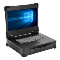 Ordinateur portable robuste industriel 15,6 pouces Intel Core I7 I9 IP65 avec lecteur d'empreintes digitales GPS Wifi Ordinateur portable robuste portable