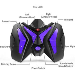 Juguete de Dinosaurio T-<span class=keywords><strong>Rex</strong></span> Eléctrico de 8 Canales con Control Remoto, Simulación de Caminata y Rotación, <span class=keywords><strong>Tiranosaurio</strong></span> <span class=keywords><strong>Rex</strong></span> con Luz y Sonido - Product Image 6