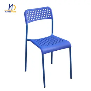 Cheap plastic dining adde stackable chair supplier