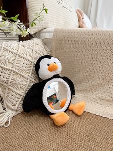 Specchietto di Sicurezza per Auto a Forma di Pinguino, Infrangibile e Convesso, per Osservazione del Bambino sul Sedile Posteriore - Product Image 4