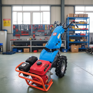 Mini Motocultor de Gasolina con Transmisión de Doble Correa para Cultivo y Arado de Tierras Agrícolas - Product Image 1