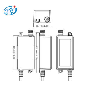 하이 퀄리티 DC12V <span class=keywords><strong>5A</strong></span> <span class=keywords><strong>60W</strong></span> 어댑터 전원 공급 장치 유럽 플러그 IP67 실외 사용을위한 방수 데스크탑에 연결 - Product Image 3