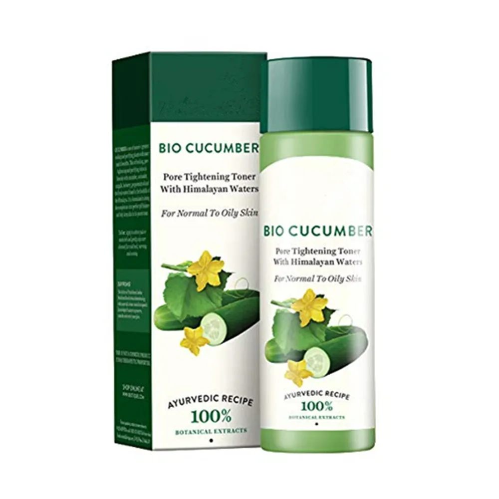 100% puro Cetriolo Pori di Serraggio Viso Toner con Himalayan Acque