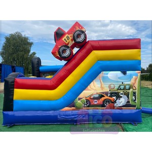 Structure gonflable sur le thème des courses avec feux de circulation et trophée pour événements automobiles pour enfants et locations de fêtes <span class=keywords><strong>Grand</strong></span> <span class=keywords><strong>Prix</strong></span> - Product Image 4