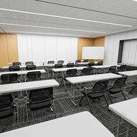 Table pliante rectangulaire moderne et durable en HDPE, bureau pliable pour formations de groupe, ateliers, présentations de bureau