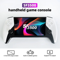 Consola de Juegos Portátil Original Gamegaga SF3500, Pantalla de 5 Pulgadas, Compatible con TV FHD, 64GB, 20000 Juegos Clásicos, Regalo para Niños