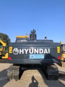 Excavatrice Hyundai 220 d'occasion à vendre: pelleteuse lourde de 22 tonnes. Prix bas. Excellente qualité. Corée du Sud, Shanghai Yard! - Product Image 4