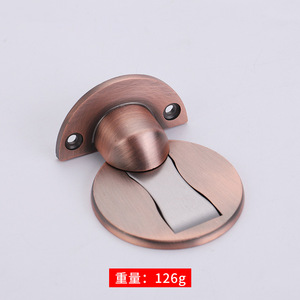 Système d'absorption acoustique de sol pour porte en bois et acier inoxydable moderne, aimant puissant, pour cuisine et salle de bain, sans perçage requis - Product Image 6