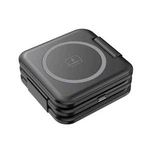Estación de Carga Rápida Ultrafina y Portátil para Teléfonos Inteligentes, Magnética, Plegable, 3 en 1, Universal, Ideal para Viajes, para Cargador Inalámbrico - Product Image 5