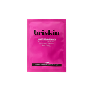 Mascarilla Facial Briskin Real Fit Second Skin, Bio Celulosa Premium, Iluminadora, Para Todo Tipo de Piel - Product Image 2