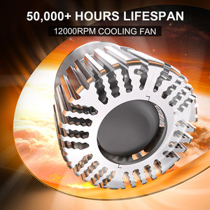 Geslla Sun 160w <span class=keywords><strong>Ampoule</strong></span> de phare à LED <span class=keywords><strong>H7</strong></span> haute puissance H4 H11 9005 9006 Phares de voiture à LED Luces Led Para Autos Phares à LED - Product Image 2