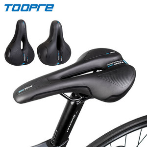 TOOPRE Super Soft PU Bicycle <strong>Seat</strong> Cushion Thickened Ventilated <strong>Mountain</strong> <strong>Bike</strong> Saddle with Reflective Shock Absorption <strong>Bike</strong> <strong>Seat</strong> - Product Image 4
