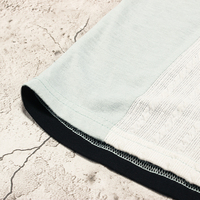 Polo pour hommes patchwork tricoté à col rabattu à manches courtes et demi-fermeture éclair de haute qualité avec logo personnalisé