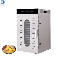 Professionele commerciële roestvrijstalen dienbladdroger 16-96 dienbladen multifunctionele elektrische verwarmingsmachine fruit groente PS merk