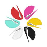 Couteau utilitaire multifonctionnel en plastique à paillettes, ouvre-lettre sûr, coupe-papier, lame de rasoir, découpeur d'enveloppes, pour poils d'animaux
