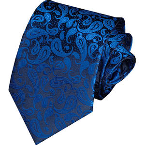 <span class=keywords><strong>Cravate</strong></span> en polyester rayé <span class=keywords><strong>vert</strong></span> <span class=keywords><strong>foncé</strong></span> de fleur de cajou Paisley de 8cm haut de gamme pour les hommes de marié de mariage de fête d'affaires - Product Image 2