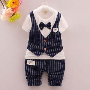 Vêtements pour enfants en gros, nouveaux modèles, ensembles de vêtements, chemises pour enfants avec logo personnalisé, pantalons décontractés pour hommes - Product Image 2