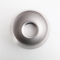 Gobelet à vin personnalisé en acier inoxydable de 18 oz à paroi simple, sans pied, pour eau, lait, bière, cadeau, tasse à café, forme d'œuf, antirouille