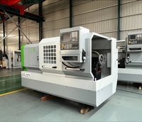 Torno CNC CK6140-750 de Bancada Plana para Trabajo Pesado con Control CNC GSK de Alta Precisión y 1 Año de Garantía