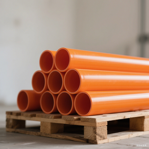 Tuyaux d'électricité en PVC durables et écologiques à haute pression, excellente isolation, imperméables, anti-corrosion, légers, PVC-C - Product Image 2