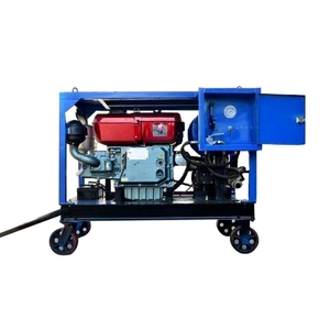 Nueva Bomba de Limpieza de Alcantarillado de Alta Presión, Máquina de Limpieza de Tuberías con Motor de Gasolina de 27 HP y 200 Bares - Product Image 6