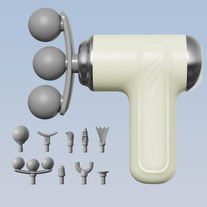 Mini <span class=keywords><strong>masaje</strong></span> <span class=keywords><strong>de</strong></span> <span class=keywords><strong>pistola</strong></span> fascial con triple acción, 6 niveles <span class=keywords><strong>de</strong></span> velocidad y alivio <span class=keywords><strong>de</strong></span> penetración profunda para gimnasio, oficina y uso en viajes - Product Image 3