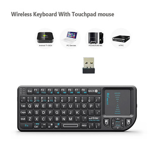 Ensemble clavier et souris sans fil DB Rii X1 Mini, technologie 2.4G, léger, portable, récepteur USB, certifié FCC, langue russe - Product Image 3