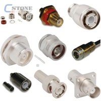 242181-10 BNC to SMA Jack Adapter 50 Ohm Straight Bulkhead