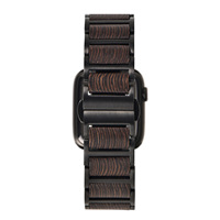 Venta al por Mayor de Correas de Reloj Personalizadas con Logotipo, Modernas y Antiguas, de Acero Inoxidable y Madera para Iwatch