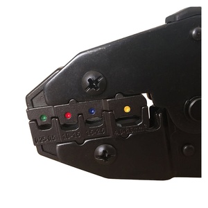 เครื่องมือ HS-40J คีมย้ำสายไฟแบบมีเฟืองขนาด 9 นิ้ว สำหรับสายไฟขนาด 0.25-6 มม. แบบเข้าด้านหน้า เกรดอุตสาหกรรม - Product Image 5