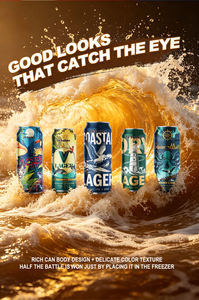 Cerveza Artesanal Extra Fuerte de Fábrica, OEM Personalizada, 5% vol. de Alcohol, Cerveza Lager Ligera de Malta - Product Image 1
