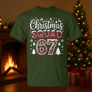 Camiseta navideña a juego para la familia de Christmas Squad 67 - Product Image 3
