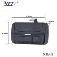 Control Remoto Universal Duplicador de Clones, Multifrecuencia 280-868Mhz, Interruptor DIP, Control Remoto RF para Puerta de Garaje