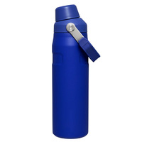 CHUFENG Fast Flow 17oz/25oz/40oz Couvercle à bec coudé anti-fuite pour voyage et sport Bouteille d'eau isolée en acier inoxydable