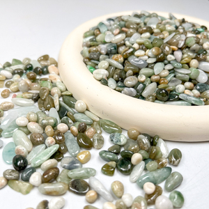 ชิปคริสตัลหินหยกคริสตัลธรรมชาติแบบไม่สม่ำเสมอรักษาหินหยกชิปหินดิบ - Product Image 2