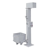 Lève-charge en acier inoxydable pour saucisses et hot-dogs, capacité 200 kg, garantie 1 an
