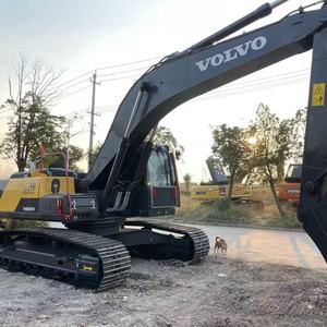 Excavadora de cadenas hidráulica Volvo EC290 original de segunda mano de Suecia, modelo 2020, de 29 toneladas, con motor y caja de cambios. - Product Image 5