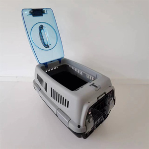 Boîte de <span class=keywords><strong>Transport</strong></span> pour animaux de compagnie, boîte Portable de voyage en plein air, Cage de <span class=keywords><strong>Transport</strong></span> en <span class=keywords><strong>avion</strong></span>, étui de <span class=keywords><strong>Transport</strong></span> en plastique pour animaux de compagnie, boîte de <span class=keywords><strong>Transport</strong></span> pour chiens et chats - Product Image 5