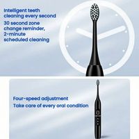 Cepillo de Dientes Eléctrico Sónico Inteligente Smileviva 2026 IPX8, Plegable, 4 Modos, Motor de Levitación Magnética, Carga Directa USB, DuPont
