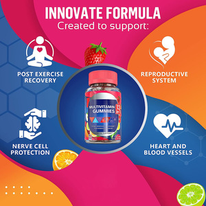Private Label OEM 13 in 1 multivitaminico adulti integratori a base di erbe caramelle gommose per supporta l'immunità e l'energia - Product Image 2