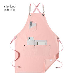 Delantal de chef de calidad superior a precio competitivo delantales tipo Correa desmontable para mujer - Product Image 4