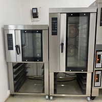 Chinois professionnel simplement indien français brun gaz boulangerie 5 plateaux turc électrique automatique four à pain avec vapeur 60 50 litres