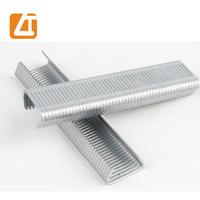 Fournisseur d'usine : Clous agrafeurs en acier N17 de haute qualité, calibre 16, 7/16 po, couronne moyenne, tige lisse, meilleur prix, vente chaude