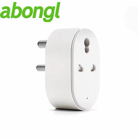 Enchufe Inteligente Wi-Fi con Control Remoto a través de Aplicación Móvil, Compatible con Alexa, Asistente de Google e IFTTT, 16A, Estilo Indio / Suramericano