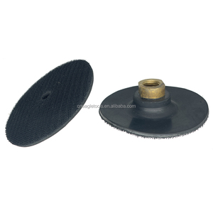 유연한 다이아몬드 연마 패드 용 4 인치 100mm 소프트 고무 백킹 패드 - Product Image 3