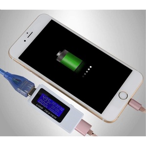 เครื่องวัดกระแสไฟ USB ยี่ห้อ Keweisi 4.95V 0.00A หน้าจอดิจิตอล แสดงค่าแรงดันและกระแสไฟ สำหรับตรวจสอบอุปกรณ์ชาร์จ - Product Image 3